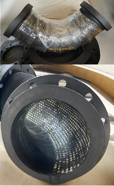 Ceramic Rubber Elbow